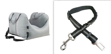 Pet Car Carrier Seat – Waterproof & Portable Travel Basket