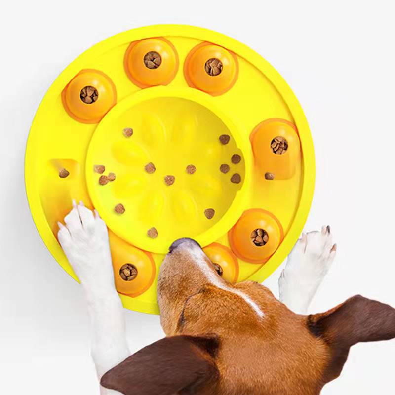 Dog Puzzle Slow Feeder – IQ Training Food Dispenser