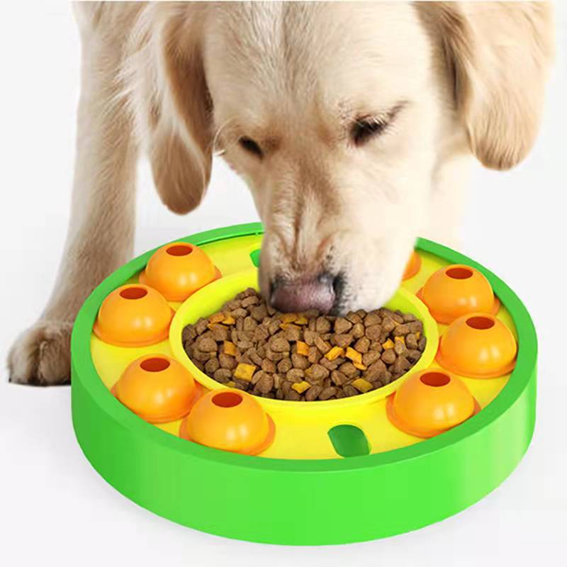 Dog Puzzle Slow Feeder – IQ Training Food Dispenser