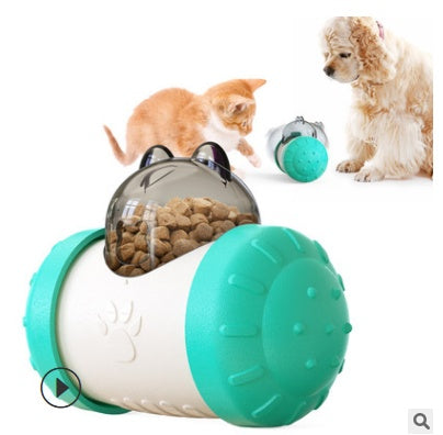 Funny Treat-Leaking Dog Toy – Interactive Wheel Design