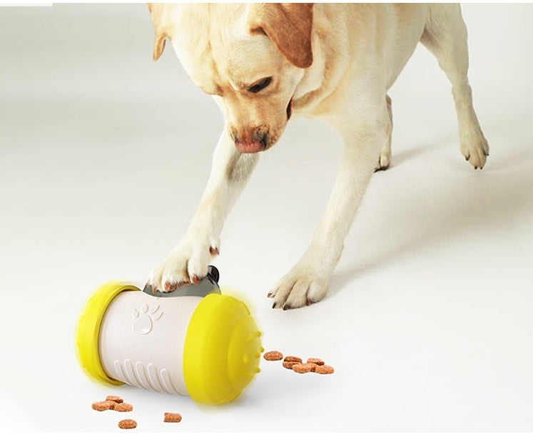 Funny Treat-Leaking Dog Toy – Interactive Wheel Design