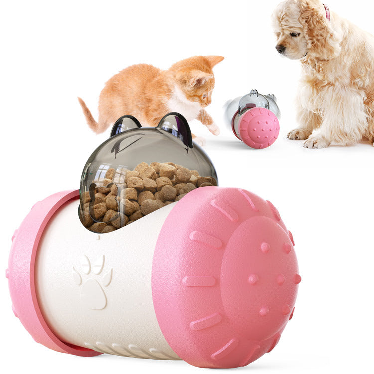 Funny Treat-Leaking Dog Toy – Interactive Wheel Design