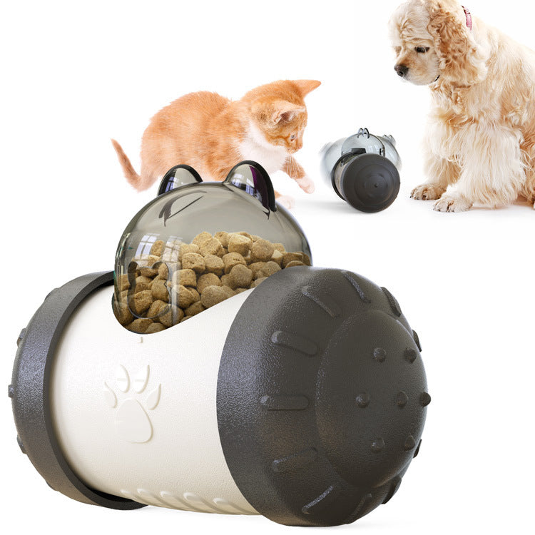 Funny Treat-Leaking Dog Toy – Interactive Wheel Design
