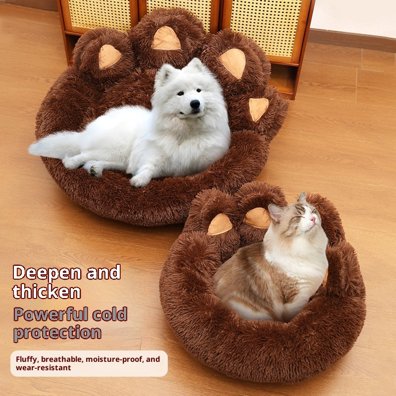 Soft Plush Pet Mat – Thickened Bed for Dogs & Cats
