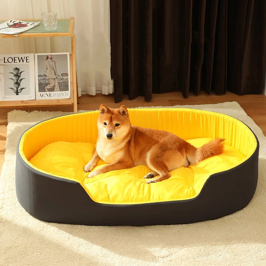 Dog & Cat Pet Bed – Soft Cozy Nest Mat