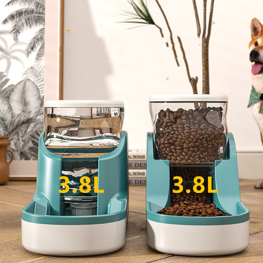 Automatic Pet Feeder & Water Dispenser- For Dogs & Cats