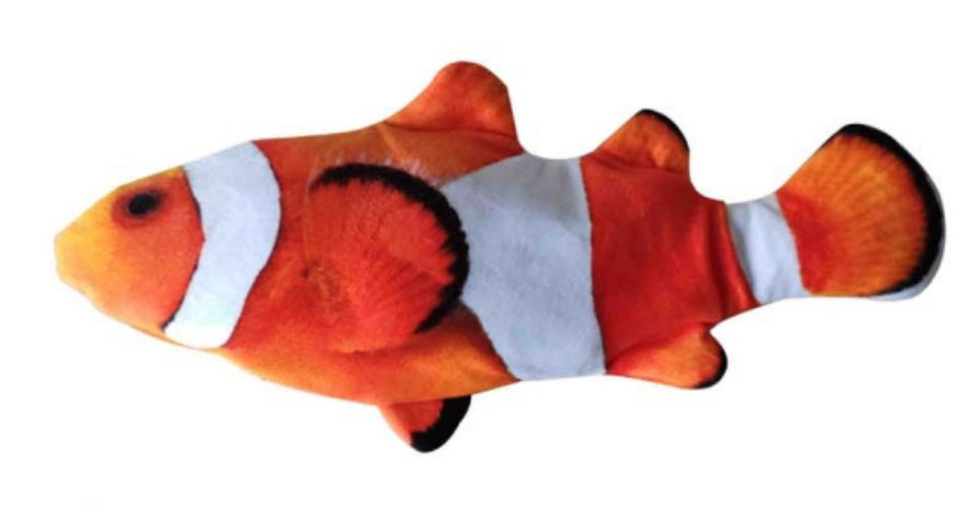 Rechargeable Jumping Fish Toy – Without Catnip