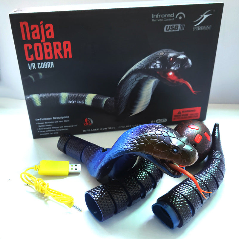 Electronic Snake Cat Toy – USB Rechargeable & Interactive