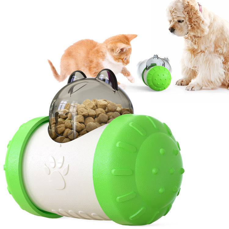 Funny Treat-Leaking Dog Toy – Interactive Wheel Design