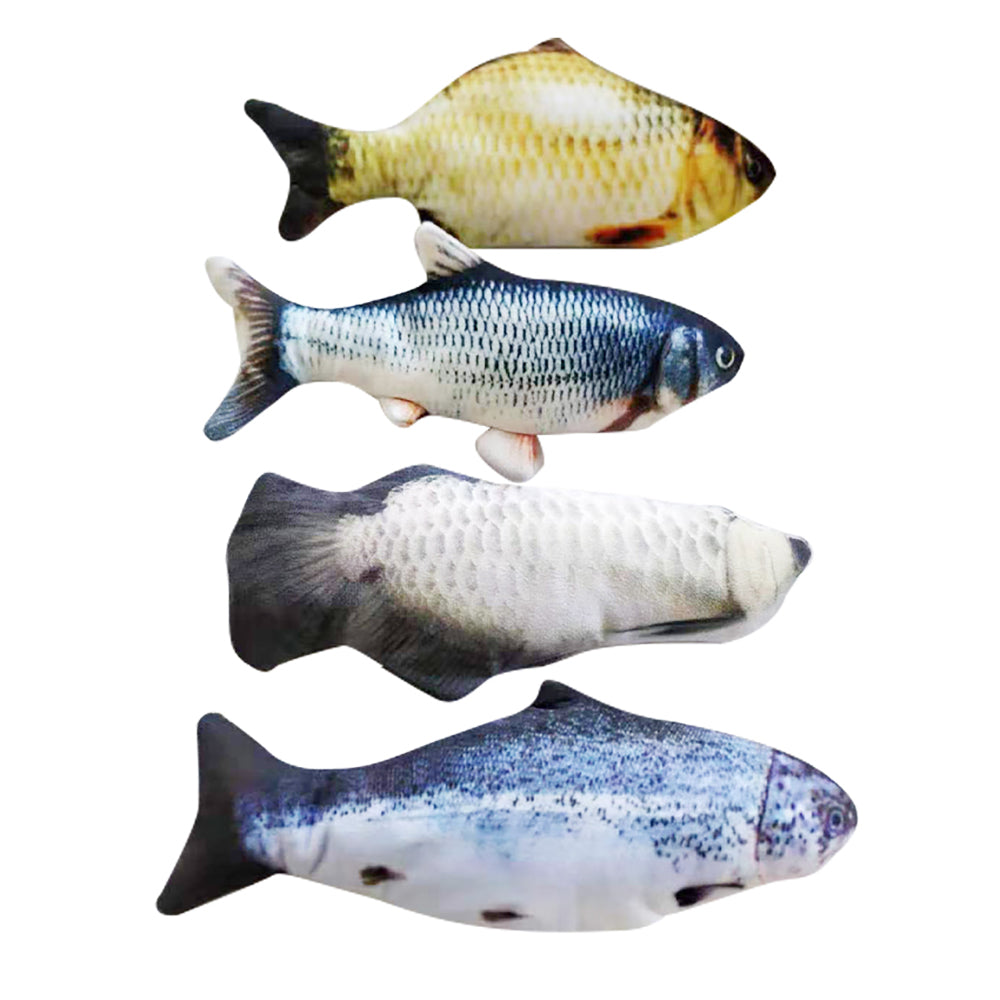 Rechargeable Jumping Fish Toy – Without Catnip