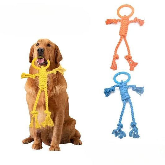 Tear-Resistant Dog Chew Toy – Solid Color