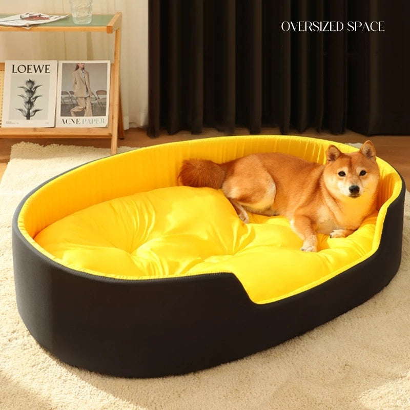 Dog & Cat Pet Bed – Soft Cozy Nest Mat